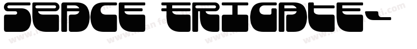 Space Frigate字体转换